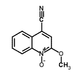 CAS 登录号：379722-76-6， 2-甲氧基-4-喹啉甲腈1-氧化物