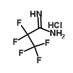 CAS 登录号：3799-21-1， 2,2,3,3,3-五氟丙烷脒盐酸盐(1:1)