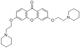 CAS#: 38020-47-2， 3,6-Bis(2-Piperidin-1-Ylethoxy)Xanthen-9-One