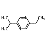 CAS 登录号：38028-76-1， 2-乙基-5-异丙基吡嗪