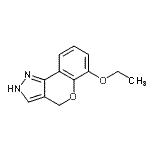 CAS 登录号：380830-38-6， 6-乙氧基-2,4-二氢苯并吡喃并[4,3-c]吡唑