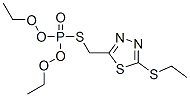 CAS 登录号：38090-98-1， 2-(二乙氧基磷酰硫基甲基)-5-乙硫基-1,3,4-噻二唑