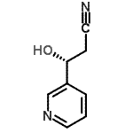 CAS 登录号：380913-76-8， (3R)-3-羟基-3-(3-吡啶基)丙腈
