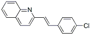 CAS 登录号：38101-91-6， (E)-2-(4-氯苯乙烯基)喹啉