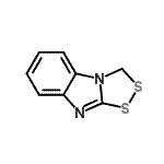 CAS 登录号：38143-52-1， [1,2,4]二噻唑o[4,3-a]苯并咪唑
