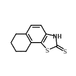 CAS 登录号：38159-25-0， 6,7,8,9-四氢萘并[2,1-d][1,3]噻唑-2(3H)-硫酮