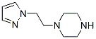 structure of CAS# 381721-56-8, 1-[2-(1H-Pyrazol-1-Yl)Ethyl]-Piperazine