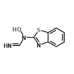 CAS 登录号：382136-55-2， N-1,3-苯并噻唑-2-基-N-羟基亚氨代甲酰胺