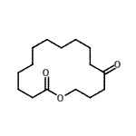 CAS 登录号：38223-29-9， 氧杂环十六烷e-2,13-二酮