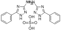 CAS 登录号：38261-26-6， 5-苯基-1H-1,2,4-三唑-3-胺硫酸盐