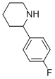 结构式 CAS# 383128-03-8, 2-(4-氟苯基)哌啶