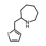 CAS 登录号：383129-35-9， 2-(2-噻吩基甲基)氮杂环庚烷