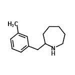 CAS 登录号：383130-52-7， 2-(3-甲基苄基)氮杂环庚烷