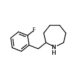 CAS 登录号：383131-20-2， 2-(2-氟苄基)氮杂环庚烷