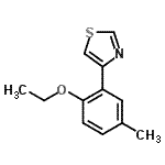 CAS 登录号：383143-79-1， 4-(2-乙氧基-5-甲基苯基)-1,3-噻唑