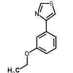 CAS#: 383145-49-1， 4-(3-Ethoxyphenyl)-1,3-Thiazole