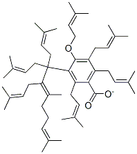 CAS 登录号：38332-13-7， 4-羟基-3-[(2E,6E,10E,14E,18E,22E,26E,30E)-3,7,11,15,19,23,27,31,35-九甲基三十六碳-2,6,10,14,18,22,26,30,34-壬烯基]苯甲酸