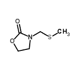CAS 登录号：383420-43-7， 3-[(甲硫基)甲基]-1,3-恶唑烷-2-酮