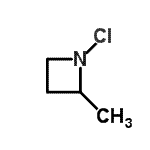 CAS 登录号：38382-62-6， 1-氯-2-甲基吖丁啶