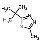 CAS 登录号：38391-22-9， 2-叔-丁基-5-甲基-1,3,4-噻二唑
