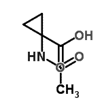 CAS 登录号：38409-70-0， 1-乙酰氨基环丙烷羧酸
