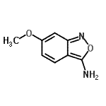 CAS 登录号：38487-89-7， 6-甲氧基-2,1-苯并恶唑-3-胺