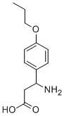 CAS 登录号：38499-24-0， 3-(4-丙氧基苯基)-beta-丙氨酸
