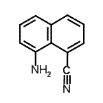 CAS 登录号：38515-13-8， 8-氨基-1-萘甲腈