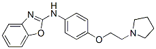 CAS 登录号：38519-21-0， N-[4-(2-吡咯烷-1-基乙氧基)苯基]-1,3-苯并恶唑-2-胺