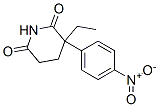 CAS 登录号:38527-73-0, 3-乙基-3-(4-硝基苯基)哌啶-2,6-二酮