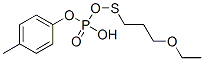 CAS 登录号：38527-96-7， 1-(乙氧基-丙基硫基磷酰)氧基-4-甲基苯