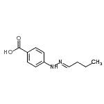CAS 登录号：385407-06-7， 4-[(2E)-2-丁亚基肼基]苯甲酸