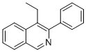 CAS 登录号：385416-18-2， 4-乙基-3-苯基异喹啉