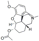 CAS 登录号：3861-72-1， (5alpha,6alpha)-4,5-环氧-3-甲氧基-17-甲基吗喃-6-基乙酸酯