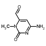 CAS 登录号：387334-42-1， 6-氨基-3-甲基-2-氧代-2,3-二氢-4-嘧啶甲醛