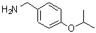 结构式 CAS# 387350-82-5, 1-(4-异丙氧基苯基)甲胺