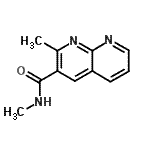 CAS 登录号：388565-46-6， N,2-二甲基-1,8-萘啶-3-甲酰胺