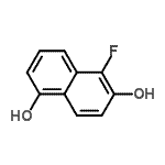 CAS 登录号：388622-50-2， 5-氟-1,6-萘二酚