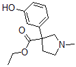 CAS 登录号:38906-58-0, 乙基3-(3-羟基苯基)-1-甲基吡咯烷-3-羧酸酯