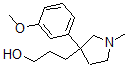 CAS 登录号：38906-63-7， 3-[3-(3-甲氧基苯基)-1-甲基吡咯烷-3-基]丙-1-醇