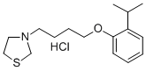 CAS#: 38914-45-3， 3-[4-(2-Propan-2-Ylphenoxy)Butyl]-1,3-Thiazolidine Hydrochloride
