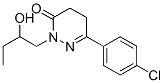 CAS 登录号：38958-82-6， 6-(4-氯苯基)-4,5-二氢-2-(2-羟基丁基)-3(2H)-哒嗪酮