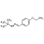 CAS 登录号：389609-98-7， (1E)-1-(4-乙氧基苄亚基)-2-(2-甲基-2-丙基)肼