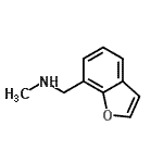 CAS 登录号：389806-25-1， 1-(1-苯并呋喃-7-基)-N-甲基甲胺