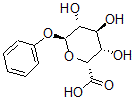 CAS#: 39031-71-5， (2R,3S,4S,5R,6S)-3,4,5-Trihydroxy-6-(Phenoxy)Oxane-2-Carboxylic Acid