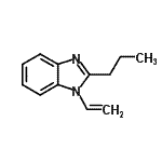 CAS 登录号：39069-26-6， 2-丙基-1-乙烯基-1H-苯并咪唑