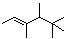 CAS 登录号：39083-38-0， (E)-3,4,5,5-四甲基己-2-烯