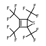 CAS 登录号：39091-73-1， 1,2,3,4-四(三氟甲基)-5-硫杂双环[2.1.0]戊-2-烯