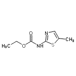 CAS 登录号：39122-64-0， 乙基(5-甲基-1,3-噻唑-2-基)氨基甲酸酯