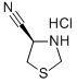 CAS 登录号：391248-17-2， (R)-4-氰基噻唑烷盐酸盐